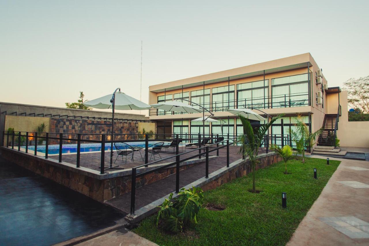 Paraiso Natural Apart & Hotel Iguazu ปูแอร์โตอีกวาซู ภายนอก รูปภาพ